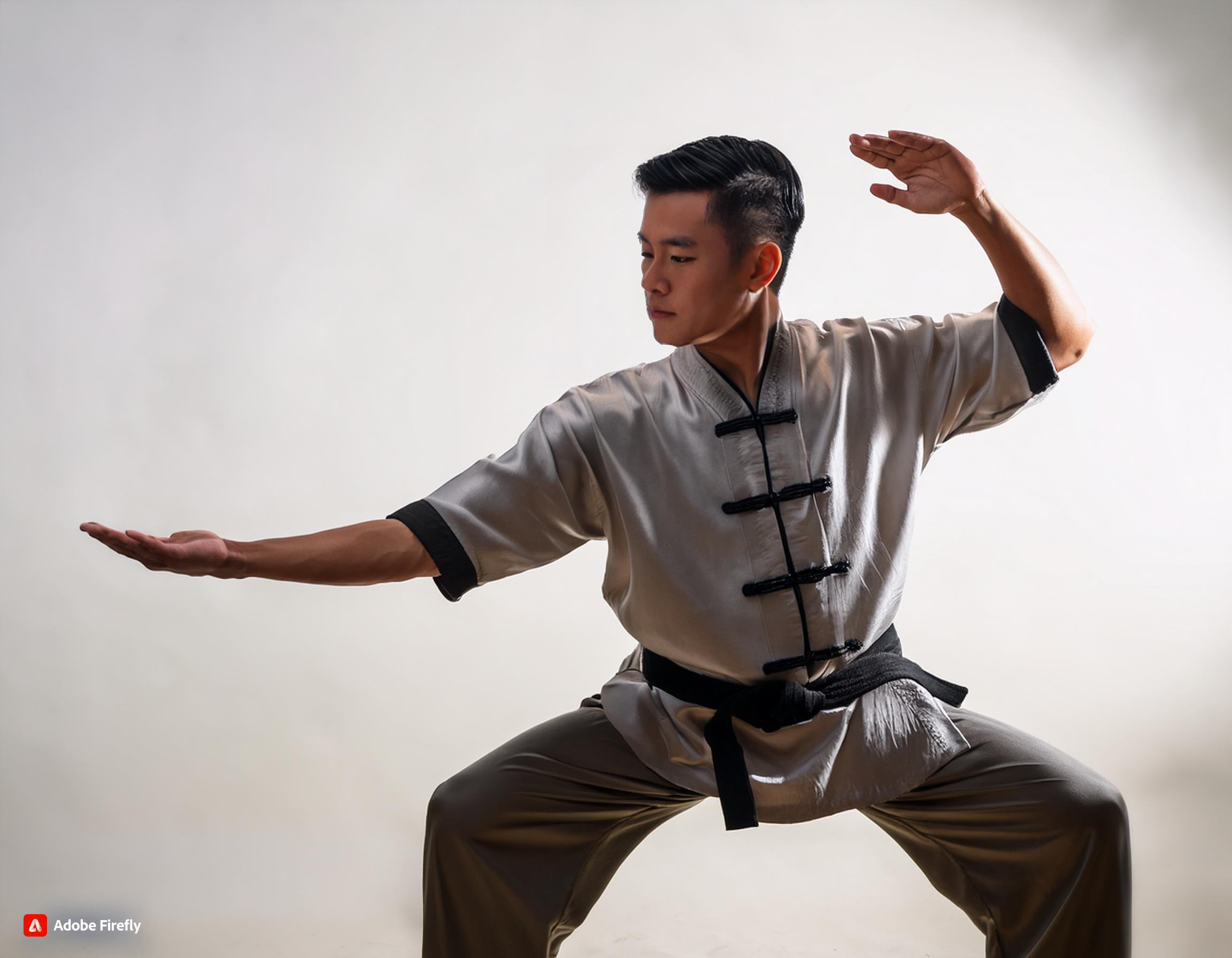 guy doing tai chi moves